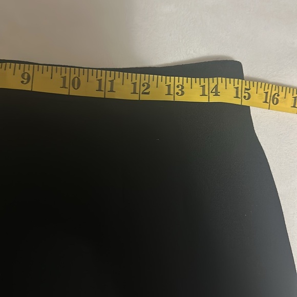 Vintage Kasper 100% Wool Velvet Trim Black Blazer and Skirt Set Size 12 - Picture 14 of 16